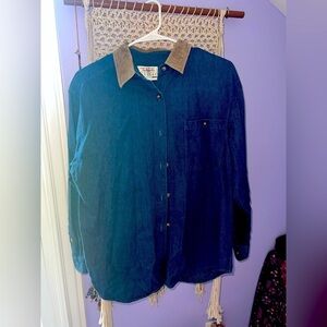 TALBOTS BUTTON UP Denim